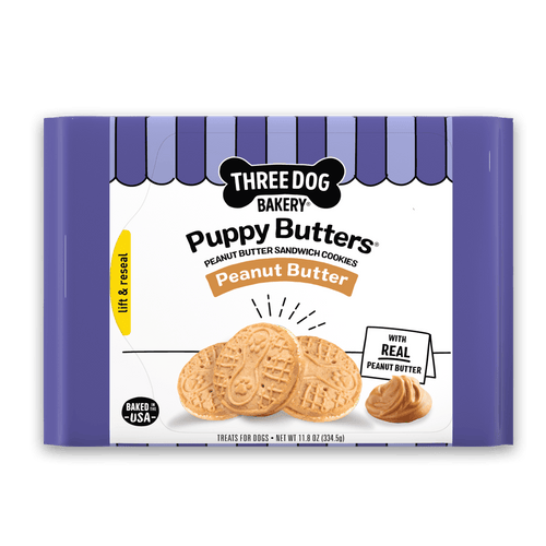 Three Dog Bakery Puppy Butters® Dog Treats