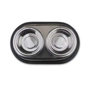 Van Ness Heavyweight Large Stainless Steel Double Dish, 64 oz (SS5)