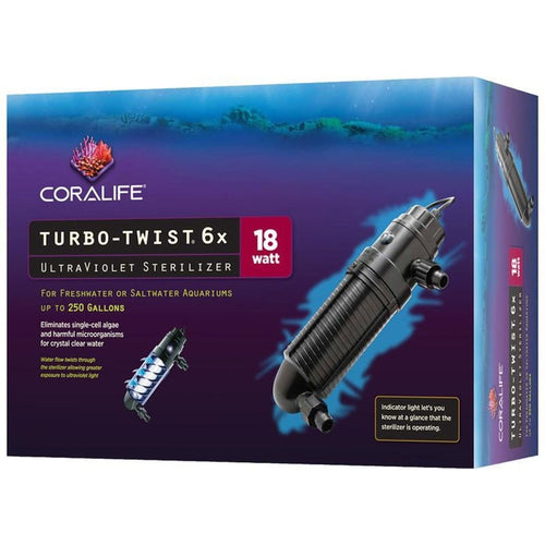 CORALIFE TURBO-TWIST ULTRAVIOLET STERILIZER