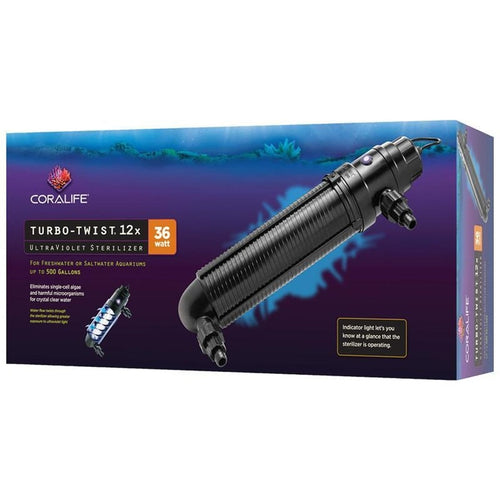 CORALIFE TURBO-TWIST ULTRAVIOLET STERILIZER