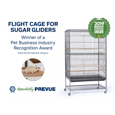 Prevue Hendryx  Flight Bird Cage - Black