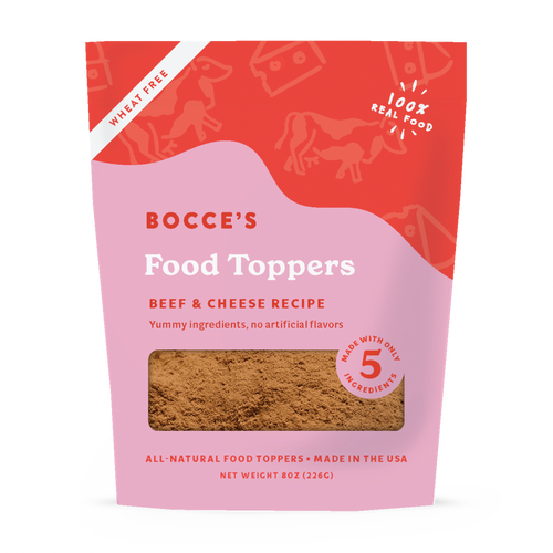 Bocce's Bakery Beef & Cheese Food Topper